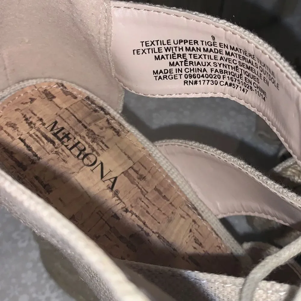 Merona lace up